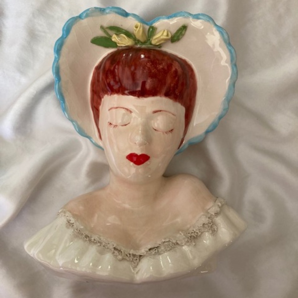 1953 Porcelain Head Vase
